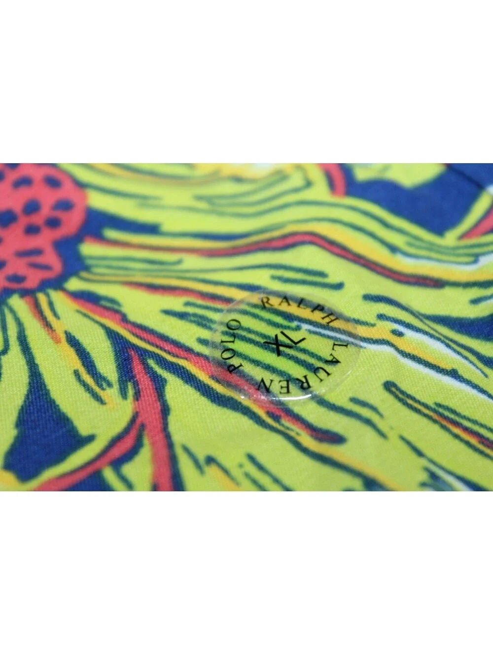 NEW Polo Ralph Lauren Men XL Lined Swim Trunks Shorts Tropical Blue Floral NWOT